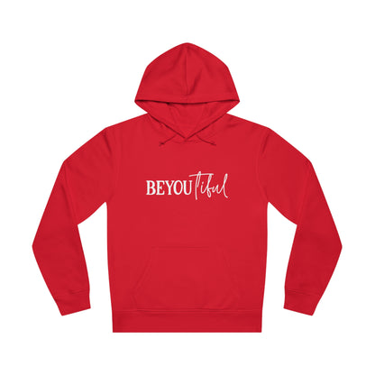 BeYOUtiful, Unisex Organic Drummer Hoodie, Printed