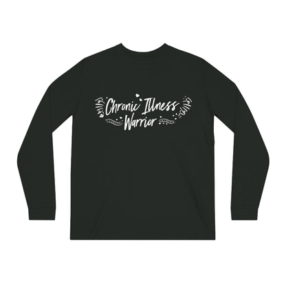 Chronic Illness Warrior, Unisex Organic Long Sleeve Tee, Printed