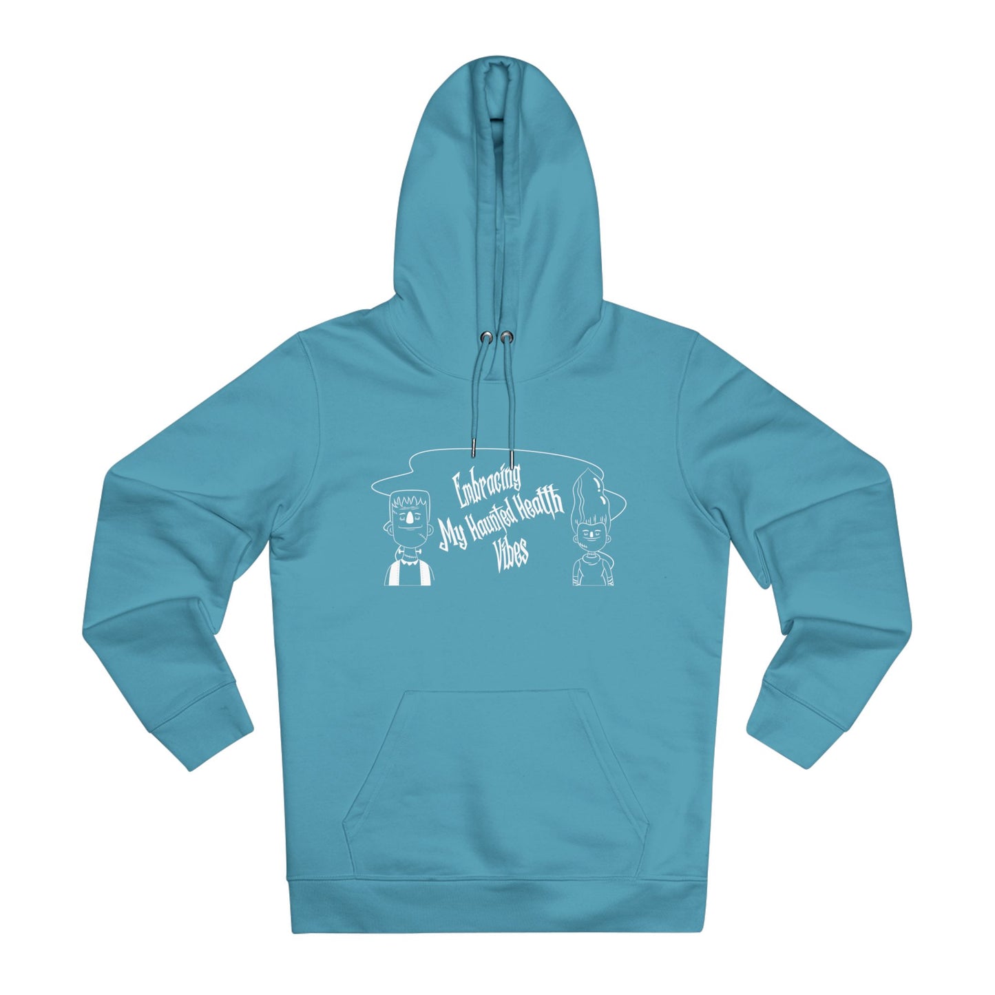 Embracing My Haunted Health Vibes | Unisex Heavy Blend Organic Hoodie Sweatshirt