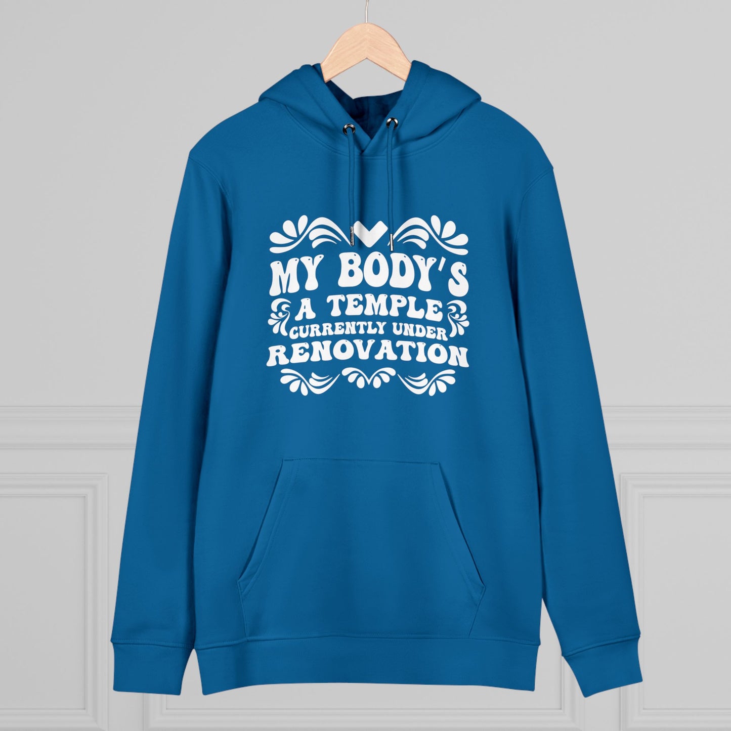 My Body's A Temple... | Unisex Heavy Blend Organic Hoodie Sweatshirt