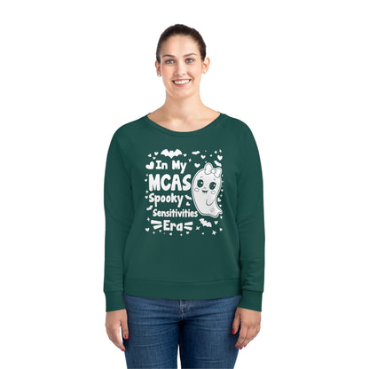 In My MCAS Spooky Sensitivities Era, Women's Dazzler Relaxed Organic Fit Sweatshirt, Printed