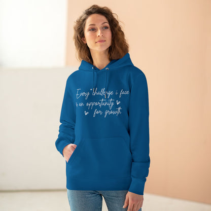 Every Challenge I Face | Unisex Heavy Blend Organic Hoodie Sweatshirt