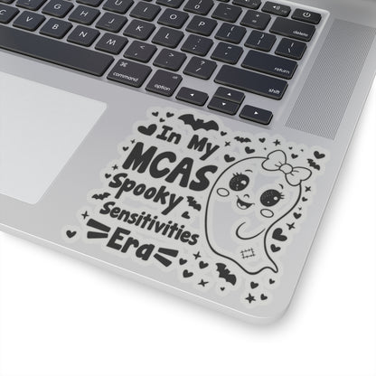 In My MCAS Spooky Sensitivities Era, Sticker (Black)