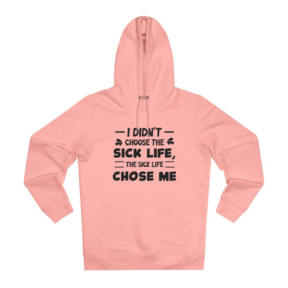 I Didn't Choose the Sick Life in Pastel Aesthetic | Unisex Heavy Blend Organic Hoodie Sweatshirt