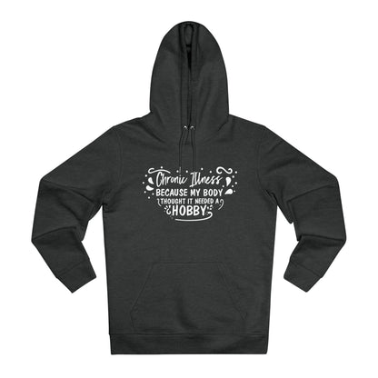 My Body Thought it Needed a Hobby | Unisex Heavy Blend Organic Hoodie Sweatshirt