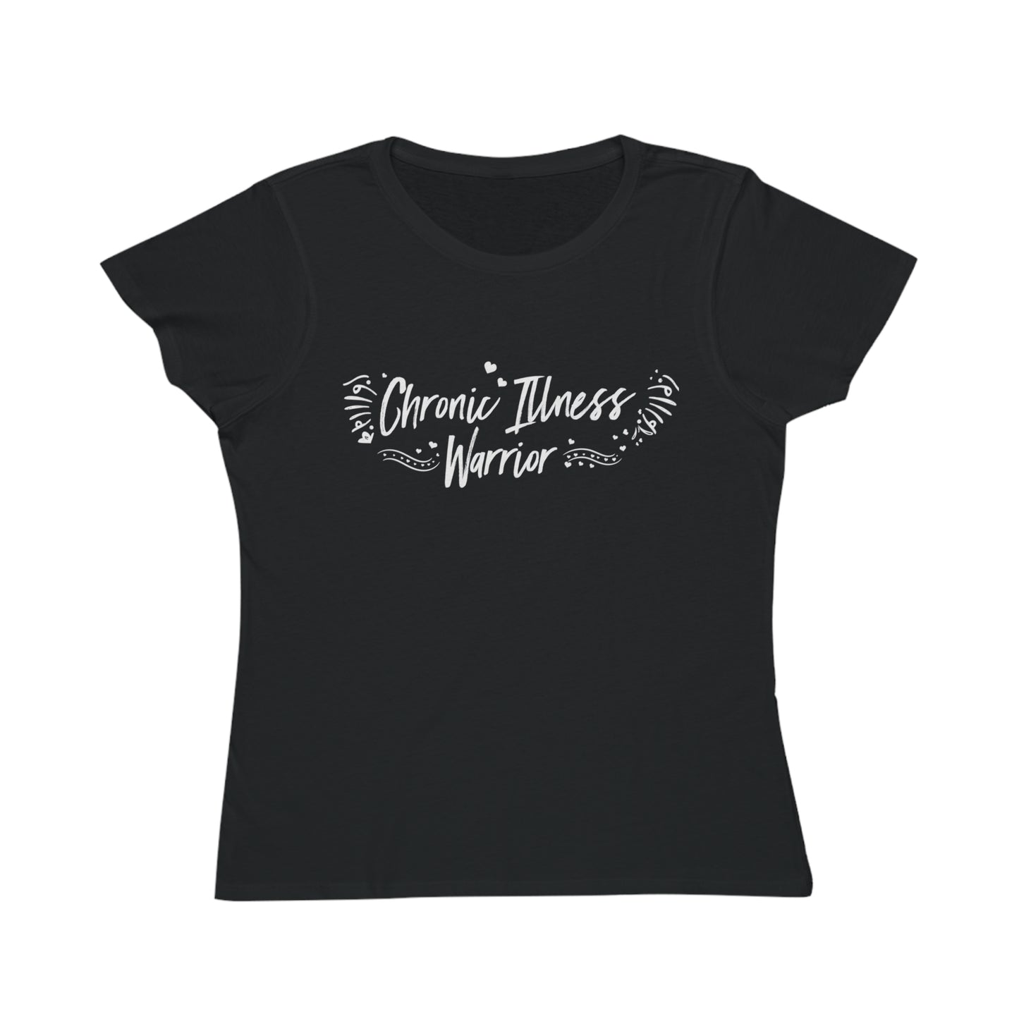 Chronic Illness Warrior, Organic Women's Classic T-Shirt, Printed