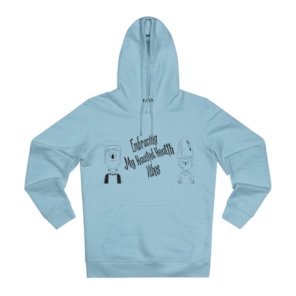 Embracing My Haunted Health Vibes in Pastel Aesthetic | Unisex Heavy Blend Organic Hoodie Sweatshirt