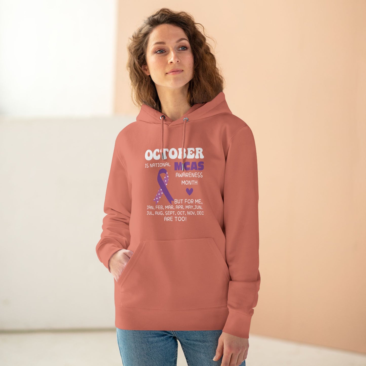 Awareness Month - Mast Cell Activation Syndrome | Unisex Heavy Blend Organic Hoodie Sweatshirt