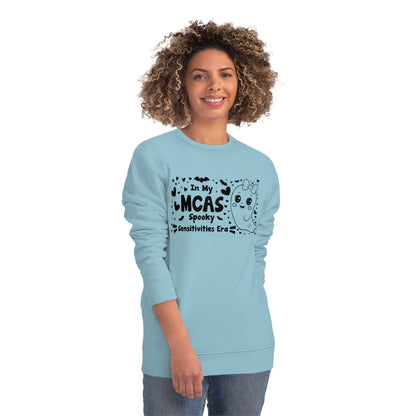 In My MCAS Spooky Sensitivities Era, Unisex Organic Sweatshirt, Printed