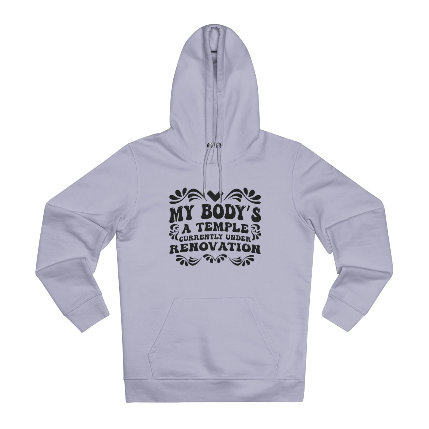 My Body's A Temple... in Pastel Aesthetic | Unisex Heavy Blend Organic Hoodie Sweatshirt