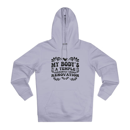 My Body's A Temple... in Pastel Aesthetic | Unisex Heavy Blend Organic Hoodie Sweatshirt