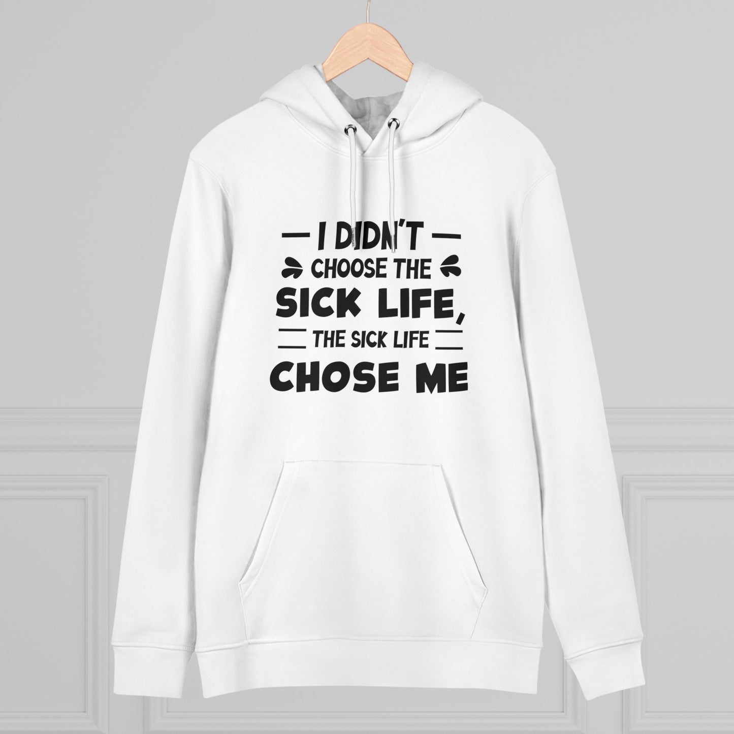 I Didn't Choose the Sick Life in Pastel Aesthetic | Unisex Heavy Blend Organic Hoodie Sweatshirt