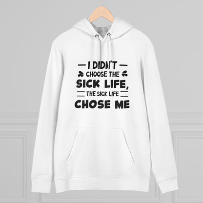 I Didn't Choose the Sick Life in Pastel Aesthetic | Unisex Heavy Blend Organic Hoodie Sweatshirt