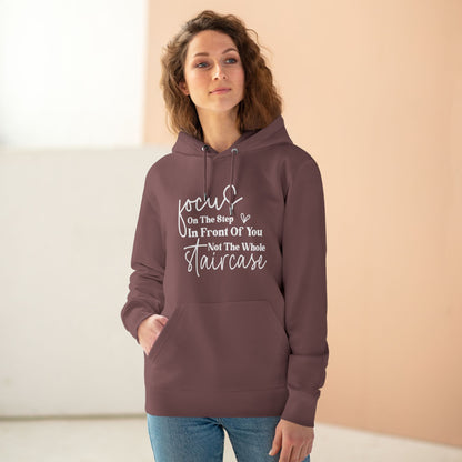 Focus On the Step in Front of You | Unisex Heavy Blend Organic Hoodie Sweatshirt