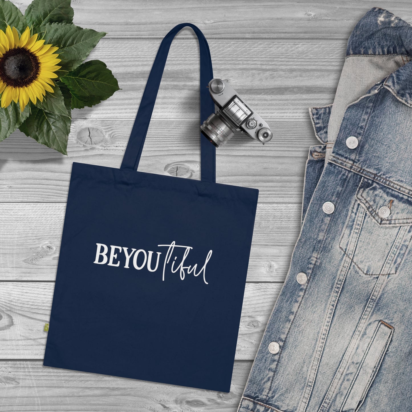 BeYOUtiful, Organic Tote (Colorful)