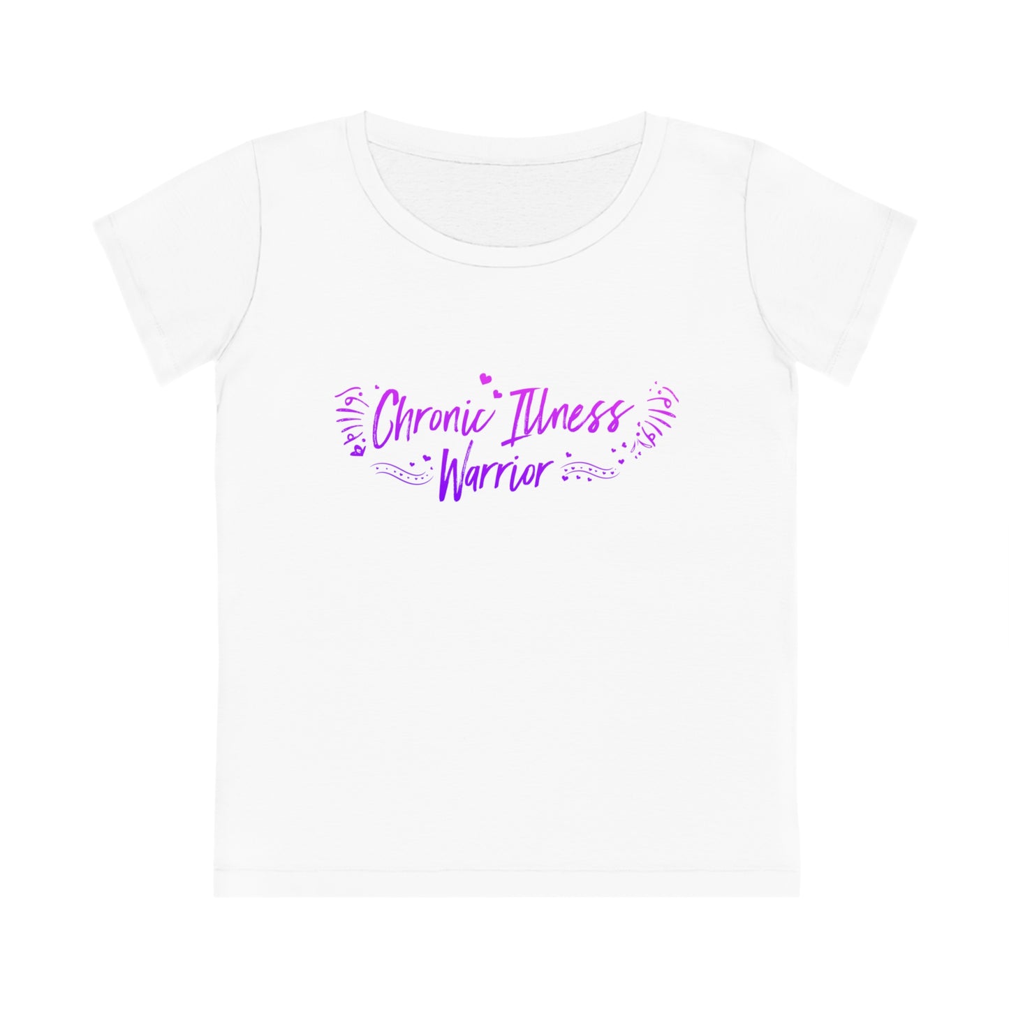 Chronic Illness Warrior, Women's Jazzer T-shirt (Dark), Printed