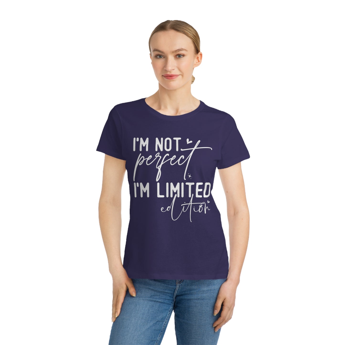 I'm Not Perfect, Organic Women's Classic T-Shirt, Printed