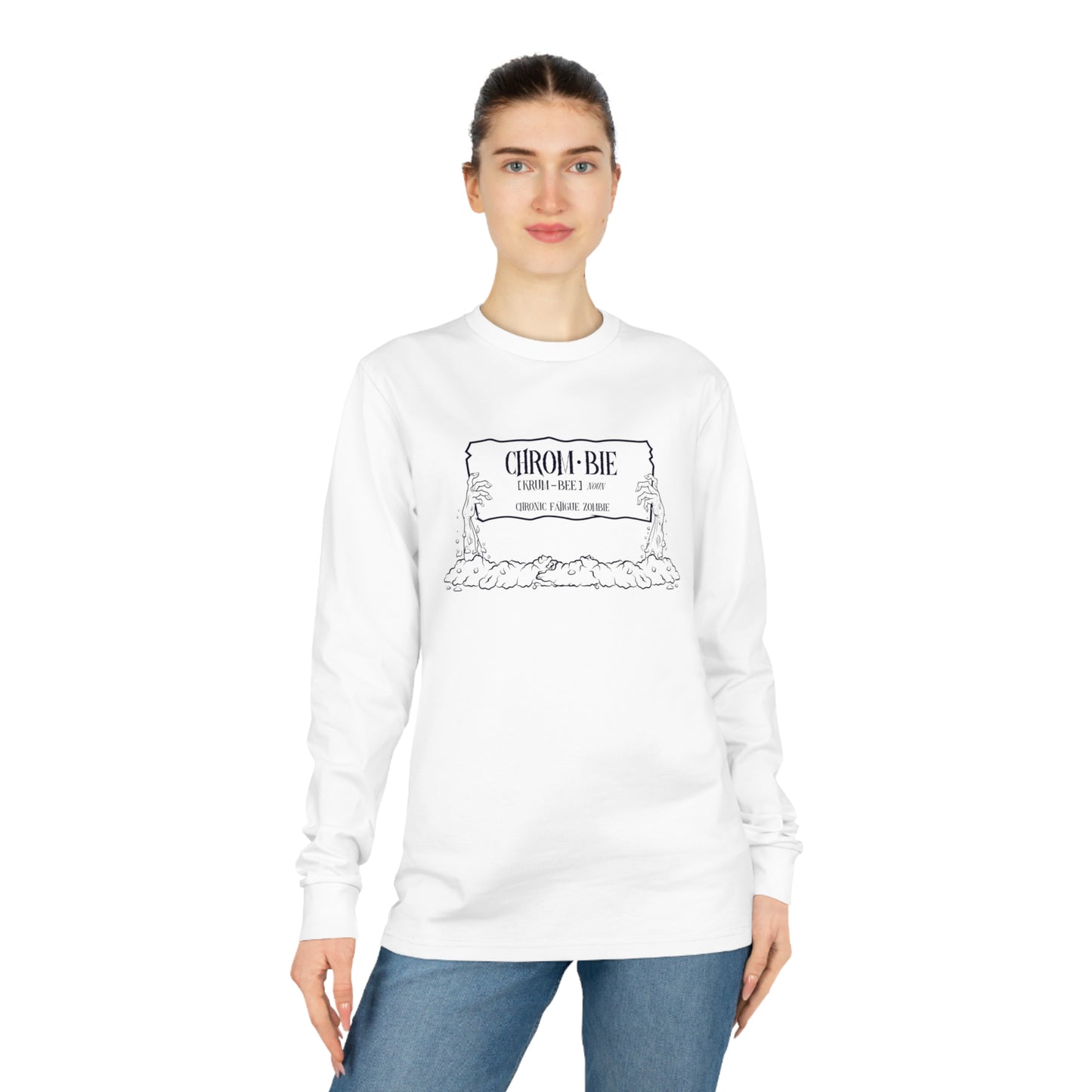 Chrombie, Unisex Organic Long Sleeve Tee, Printed