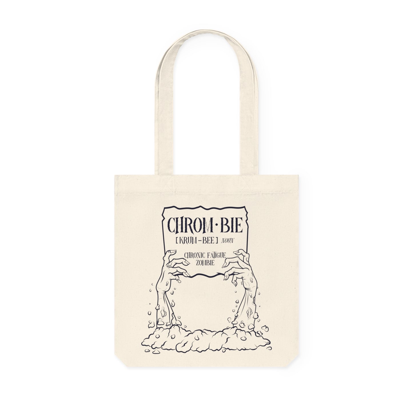 Chrombie, Organic Tote, Printed