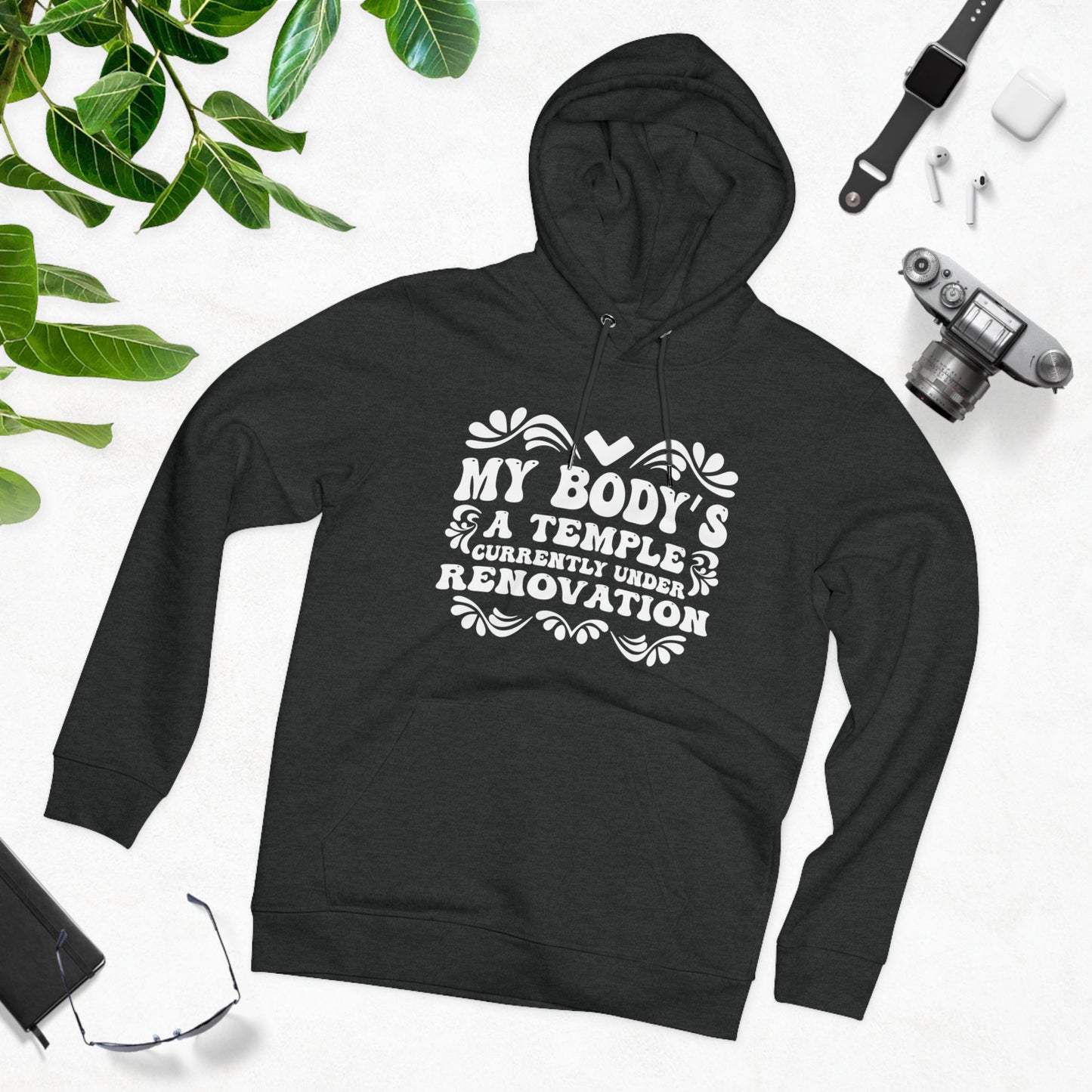 My Body's A Temple... | Unisex Heavy Blend Organic Hoodie Sweatshirt