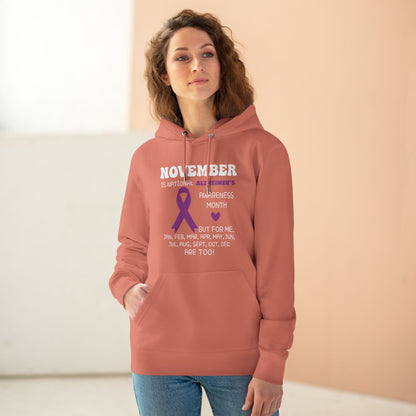 Awareness Month - Alzheimer's | Unisex Heavy Blend Organic Hoodie Sweatshirt