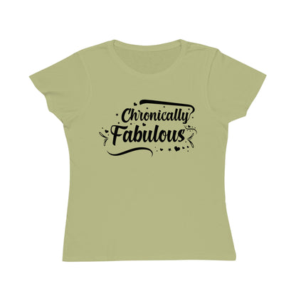 Chronically Fabulous, Organic Women's Classic T-Shirt, Printed