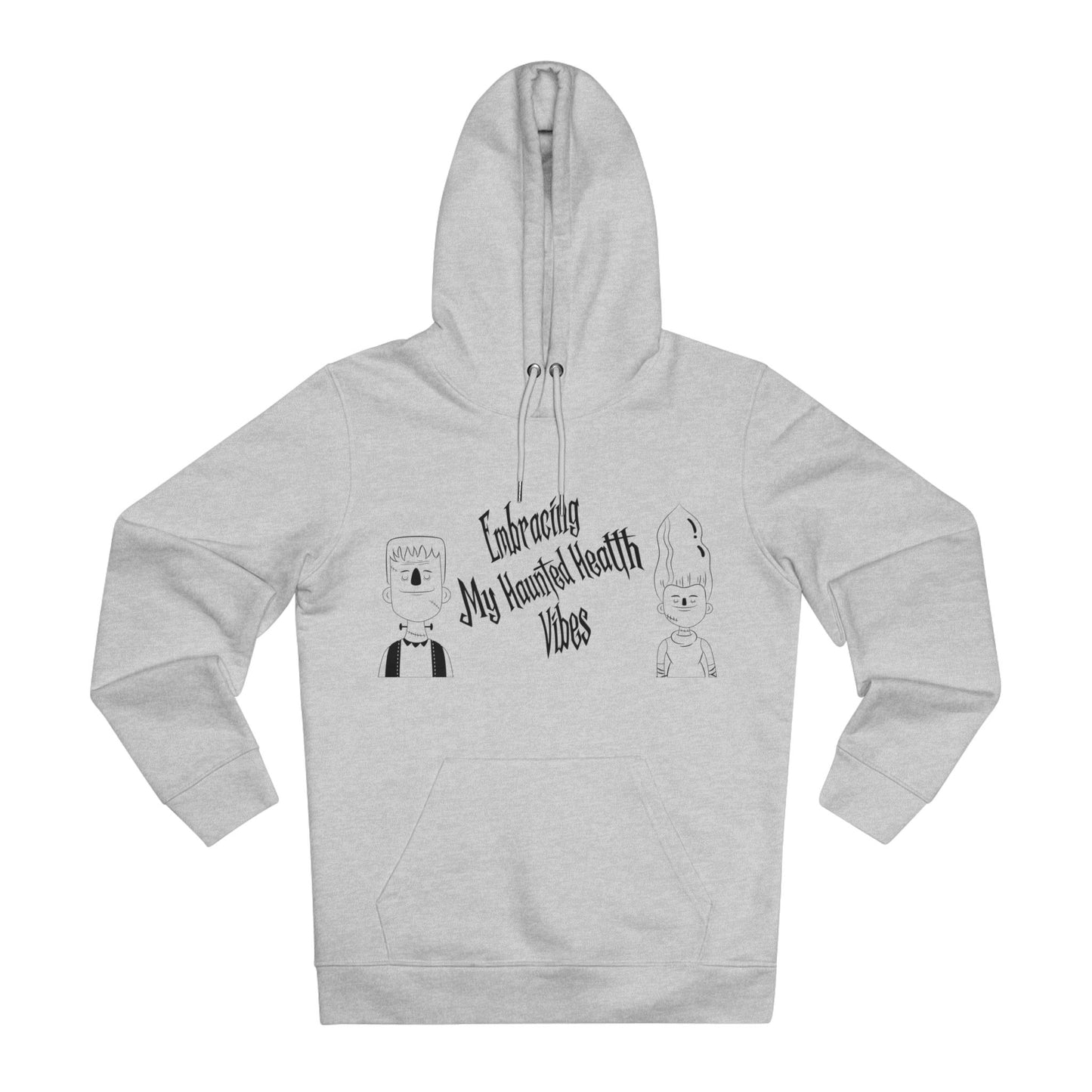 Embracing My Haunted Health Vibes in Pastel Aesthetic | Unisex Heavy Blend Organic Hoodie Sweatshirt