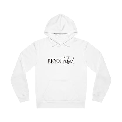 BeYOUtiful, Unisex Organic Drummer Hoodie, Printed