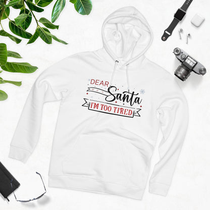 Dear Santa, I'm Too Tired | Unisex Heavy Blend Organic Hoodie Sweatshirt