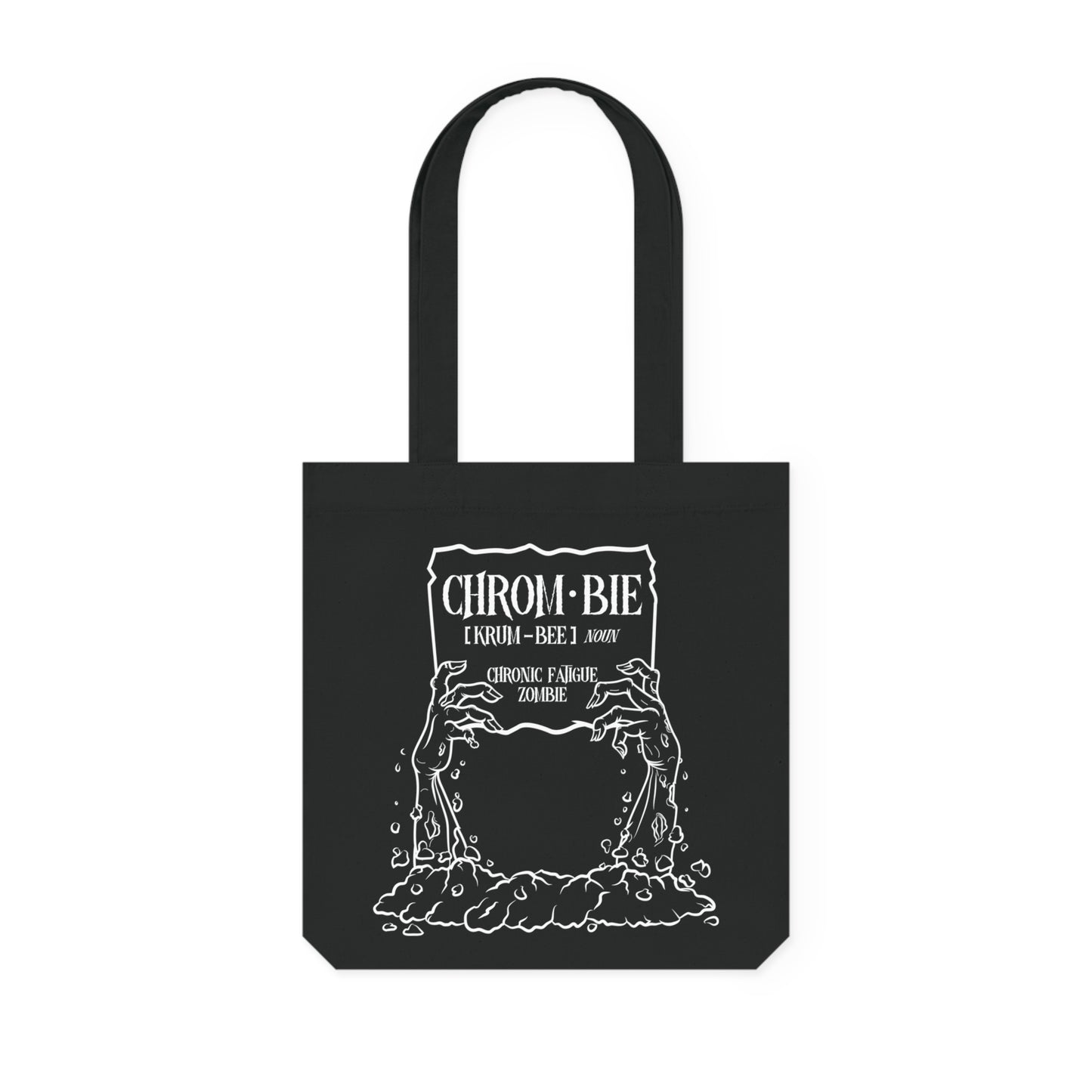 Chrombie, Organic Tote, Printed