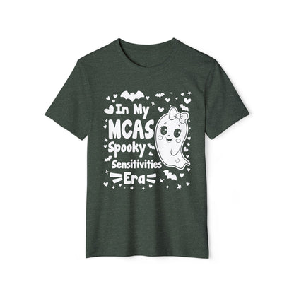 In My MCAS Spooky Sensitivities Era, Unisex Organic Cotton T-shirt, Printed